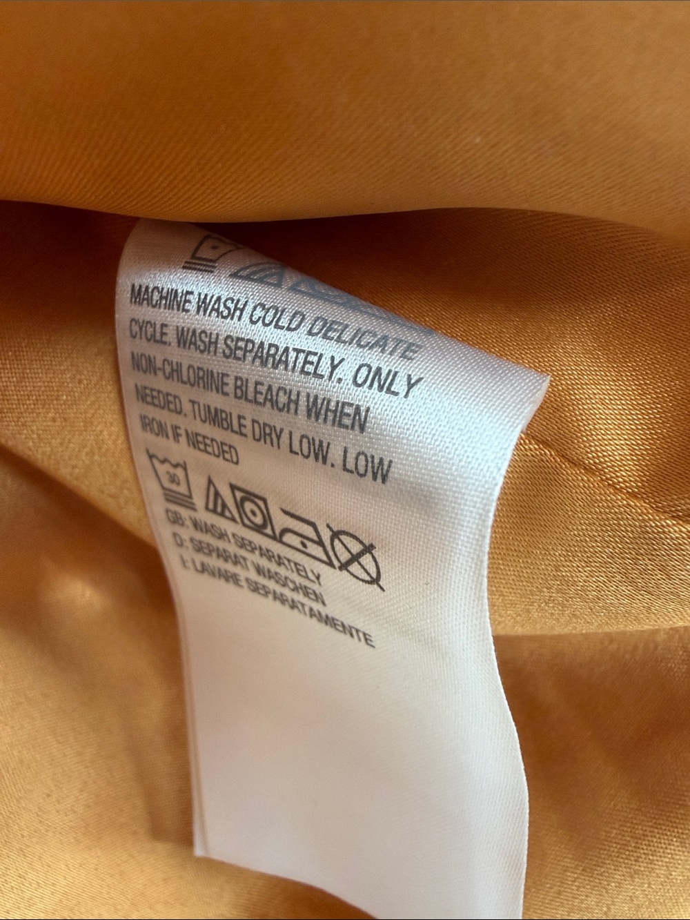 Denim&Co Heritage Quilted Faux Suede Barn Jacket NWT Size Medium Fall Gold - Picture 7 of 8